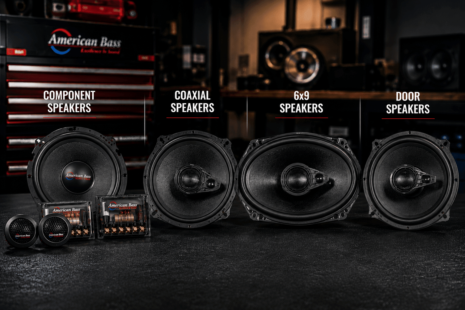 Car Speakers: Component vs Coaxial, 6x9 & Door - American Bass Audio