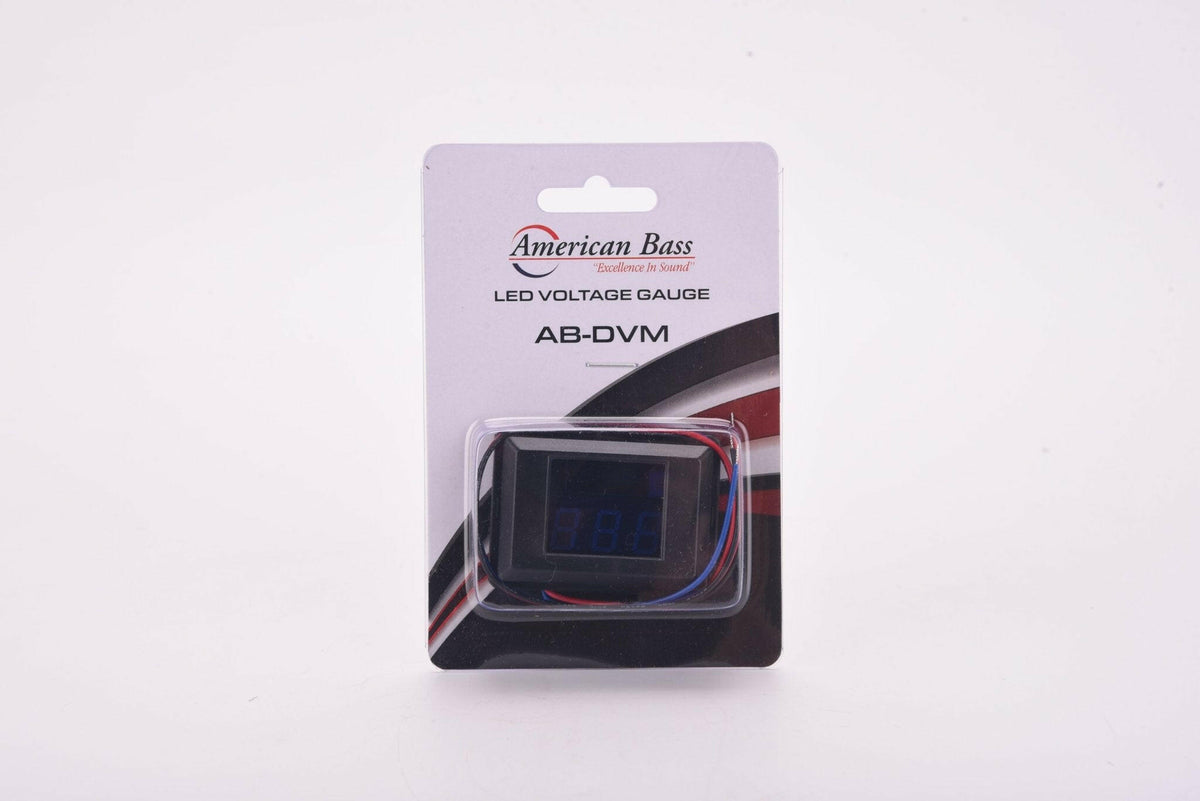 American Bass Digital Voltage Monitor - American Bass Audio
