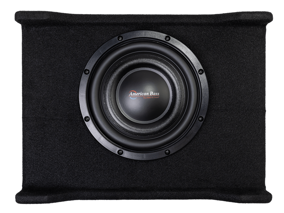 American Bass Downfire Subwoofer Enclosure for Titanium Slim 8” - American Bass Audio