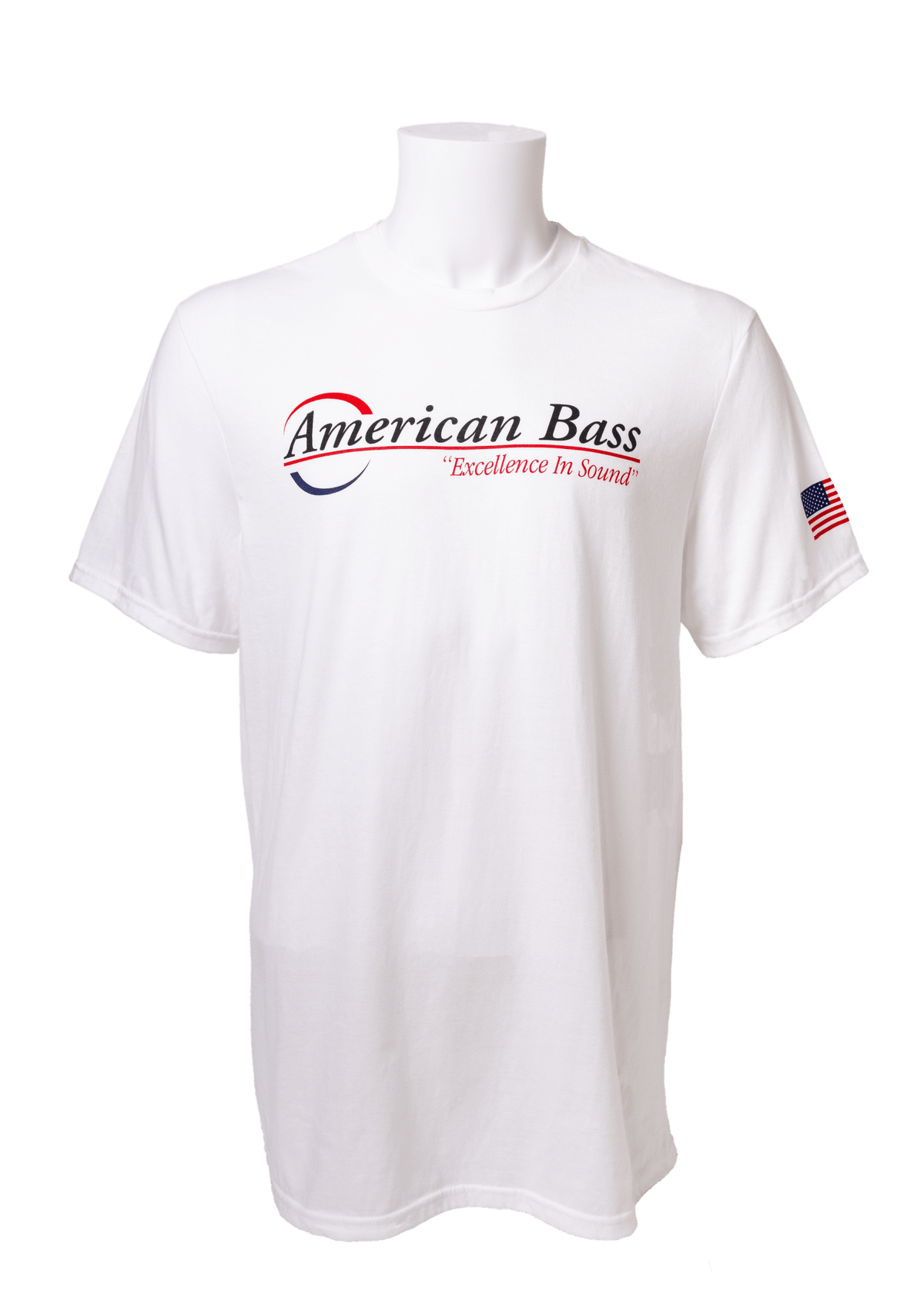 American Bass T-Shirt (White) - American Bass Audio