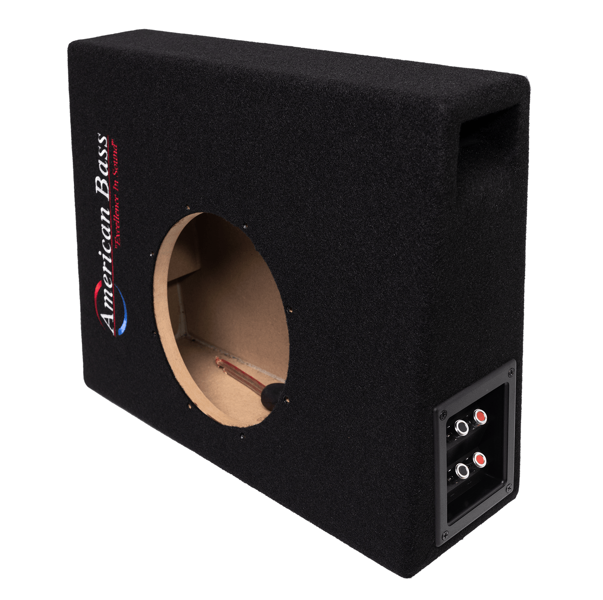 American Bass Trunk Subwoofer Enclosure for Titanium Slim 8” - American Bass Audio