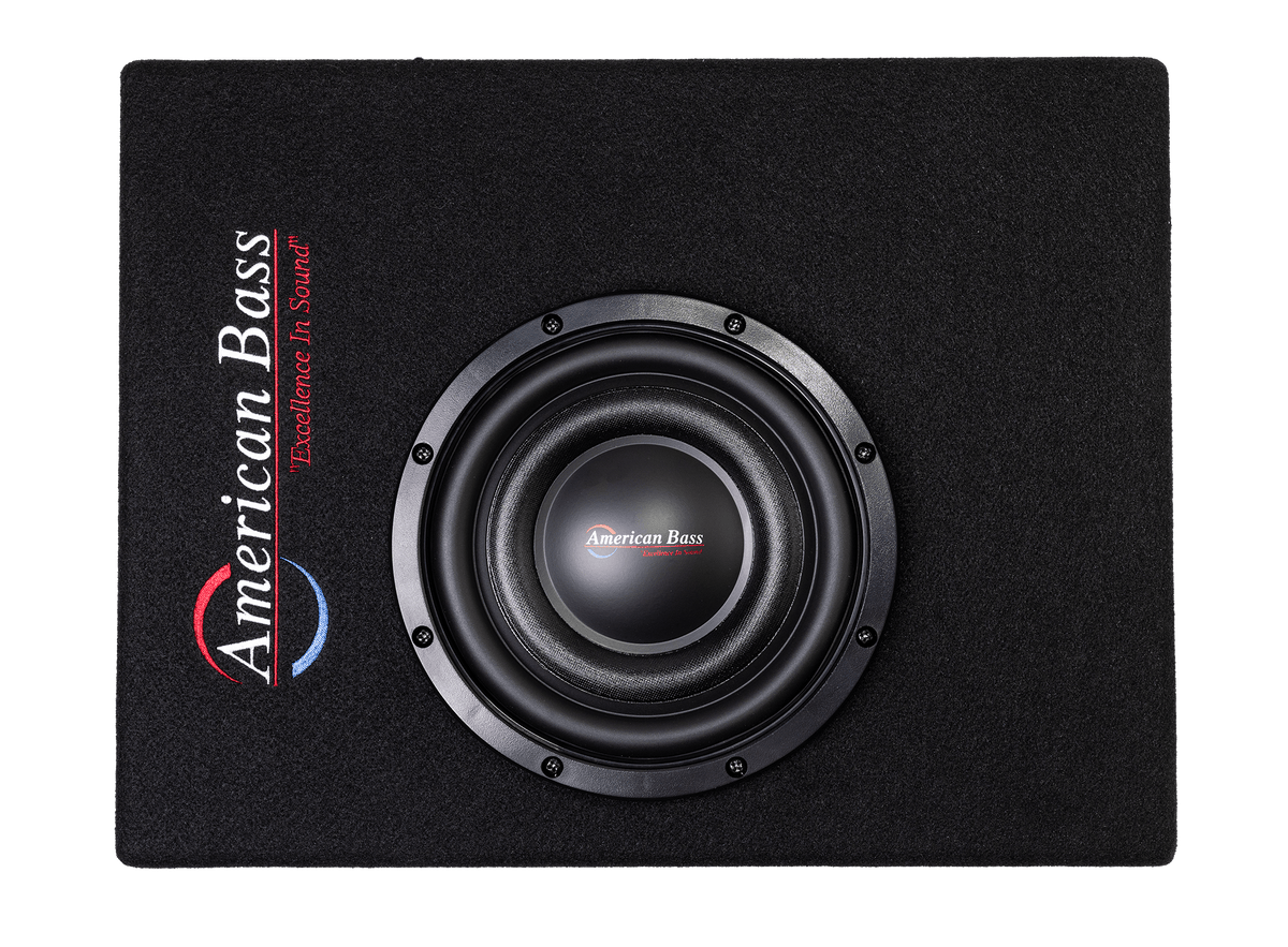 American Bass Trunk Subwoofer Enclosure for Titanium Slim 8” - American Bass Audio