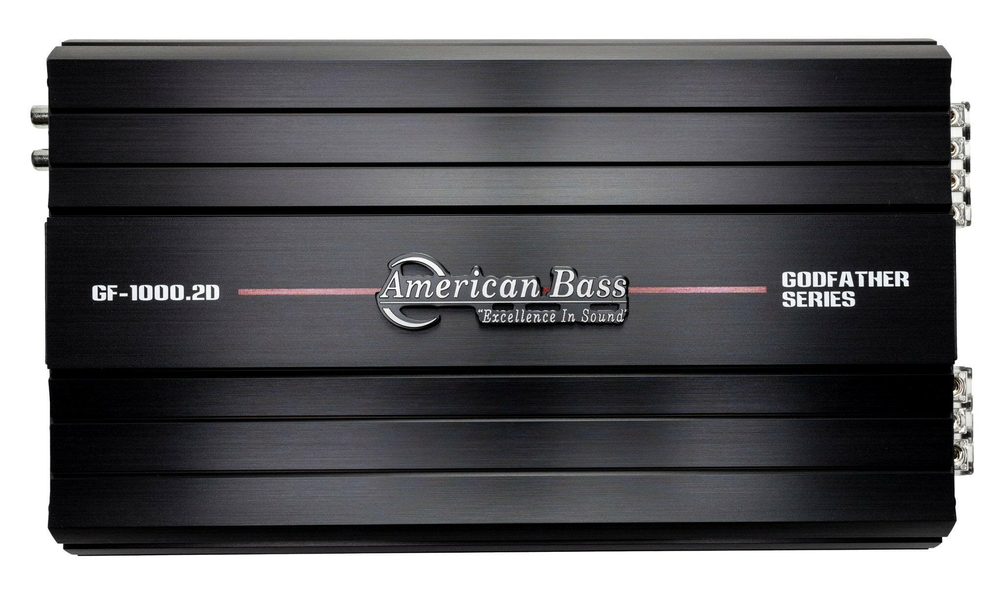 Godfather 1000.2D Class D Multichannel Amplifier: GF-1000.2D
