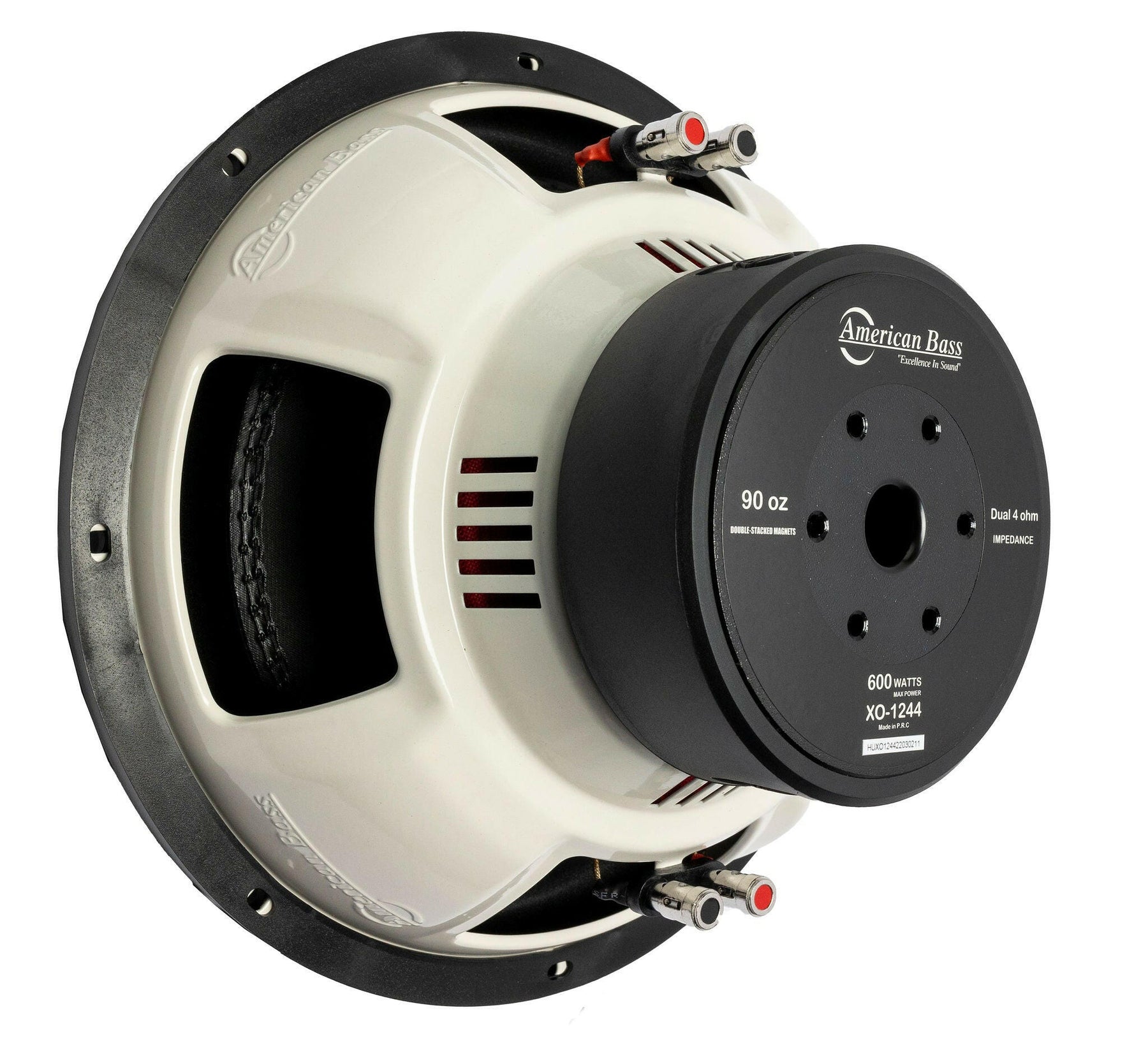 Power Pack: 2 XO 1244 Subwoofers + VFL Hybrid 2800.1 Amplifier - American Bass Audio