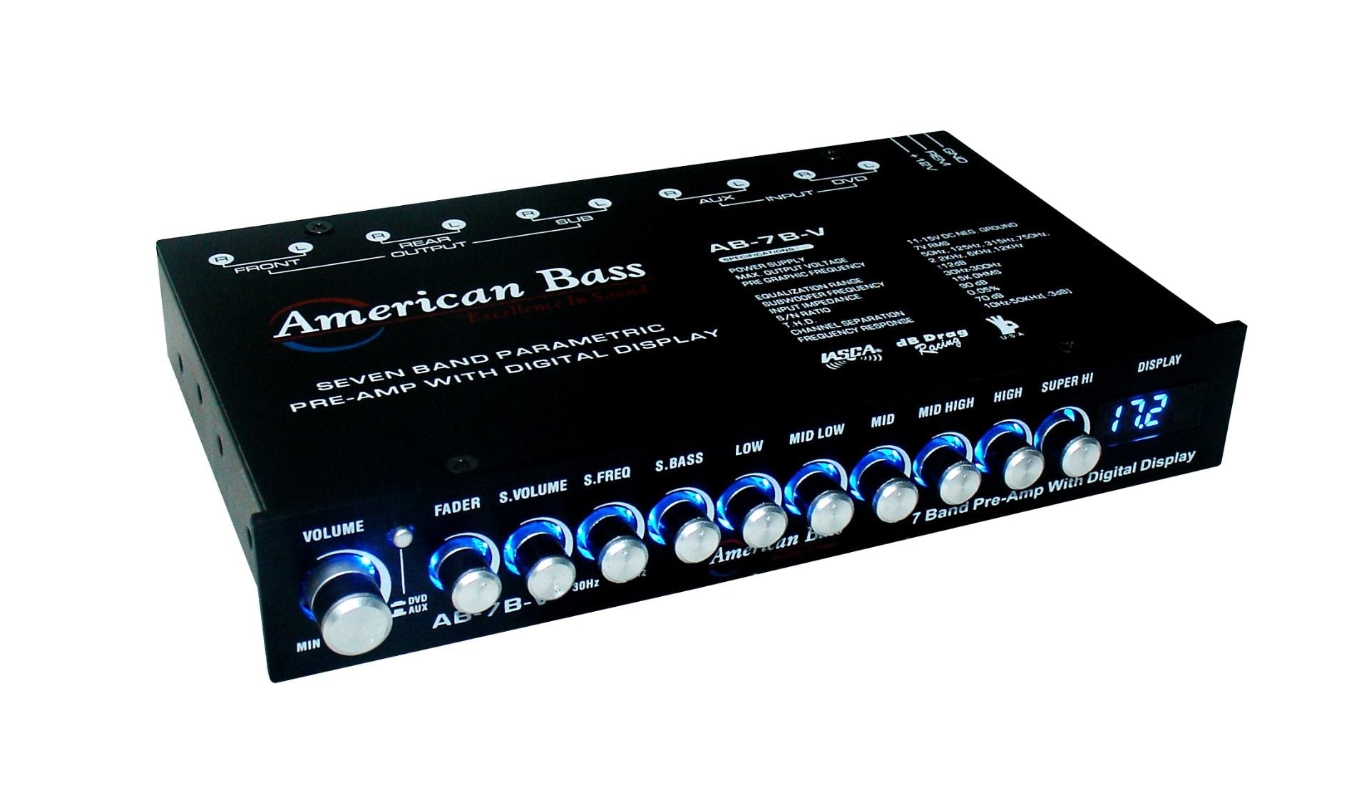 激安挑戦！！ 7BV AB Equalizer Bass American | Equipment Audio Car | ベース