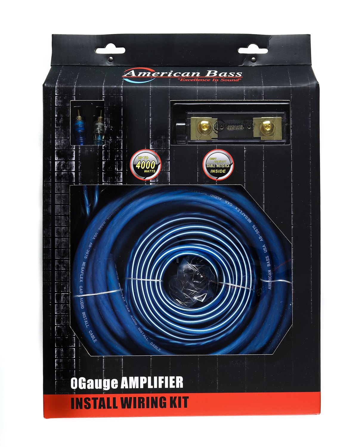 American Bass 0 Gauge Amplifier Kit