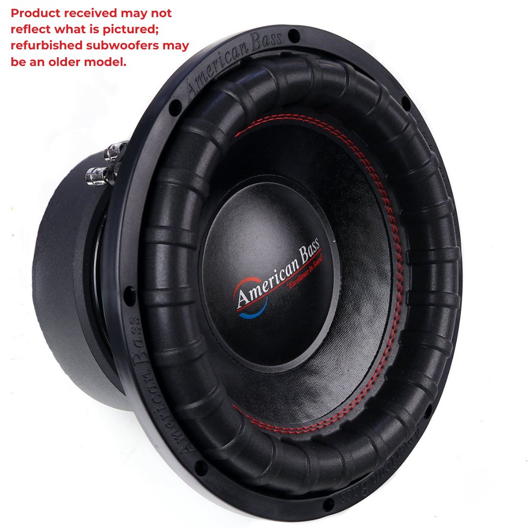 American fashion bass 18 inch subs