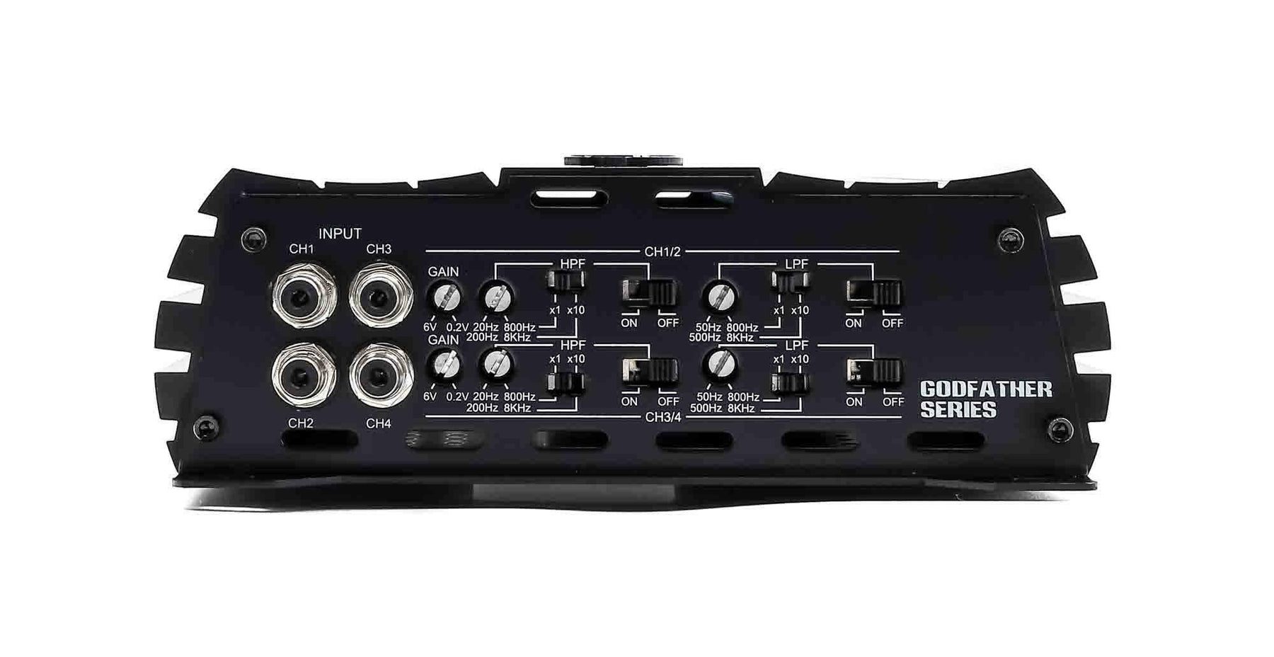 Godfather 200.4 Amplifier - American Bass Audio