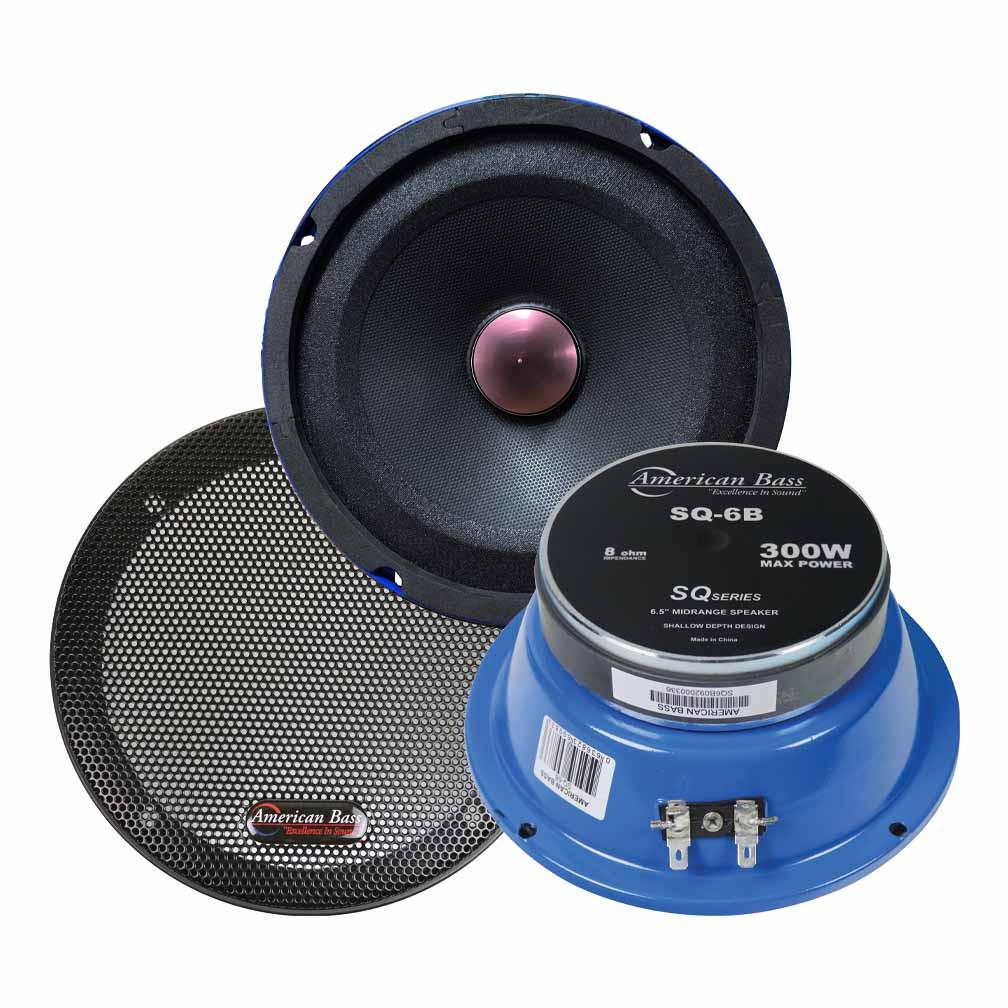 SQ 6B Mid Range Speaker - American Bass Audio