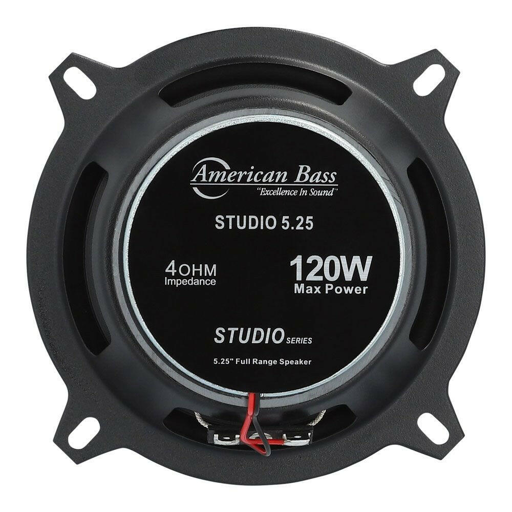 Studio 5.25 Speakers (Pair) - American Bass Audio