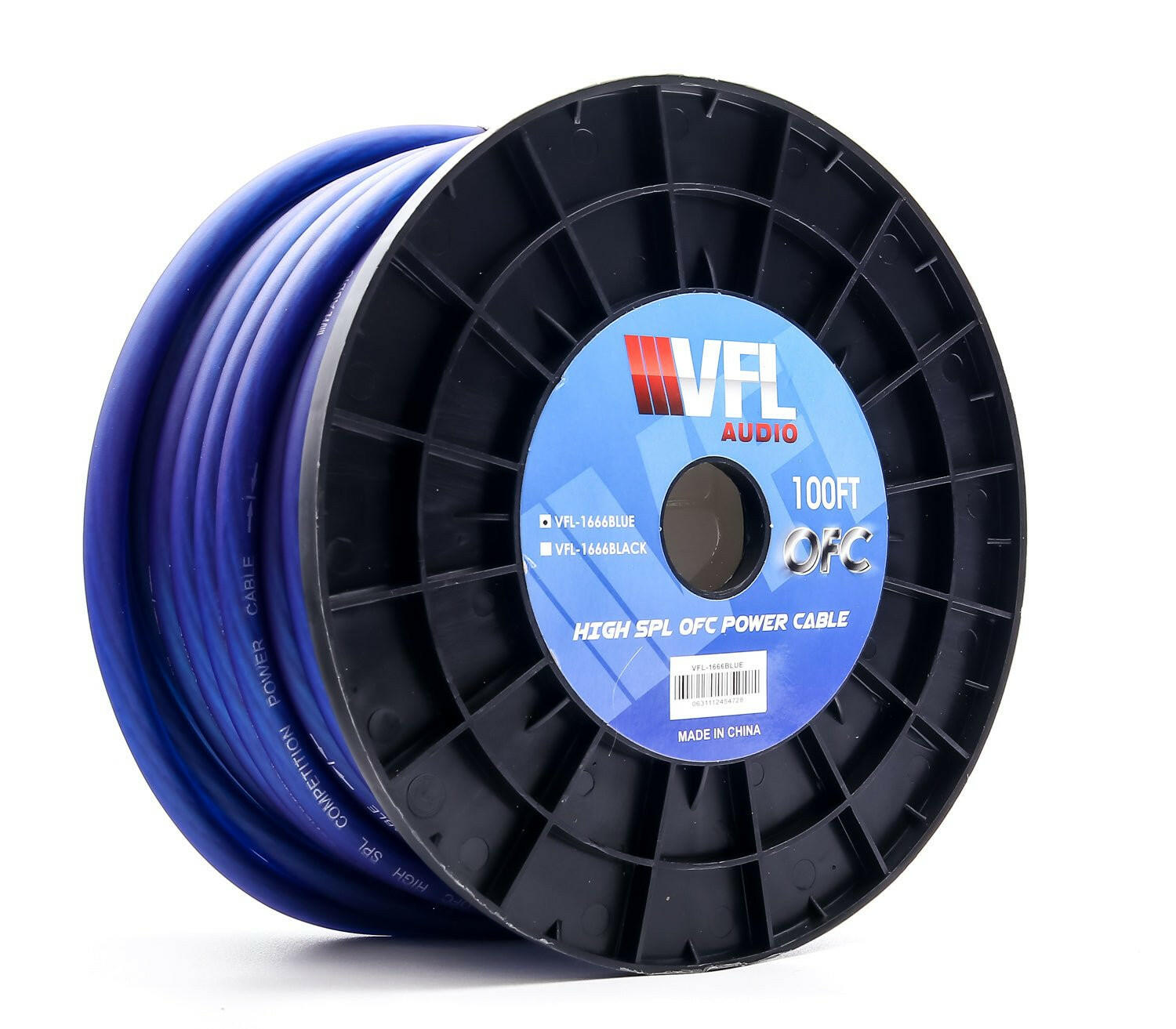 VFL 4 Gauge OFC Wire Oxygen-Free Copper Car Audio Power Wire 100ft