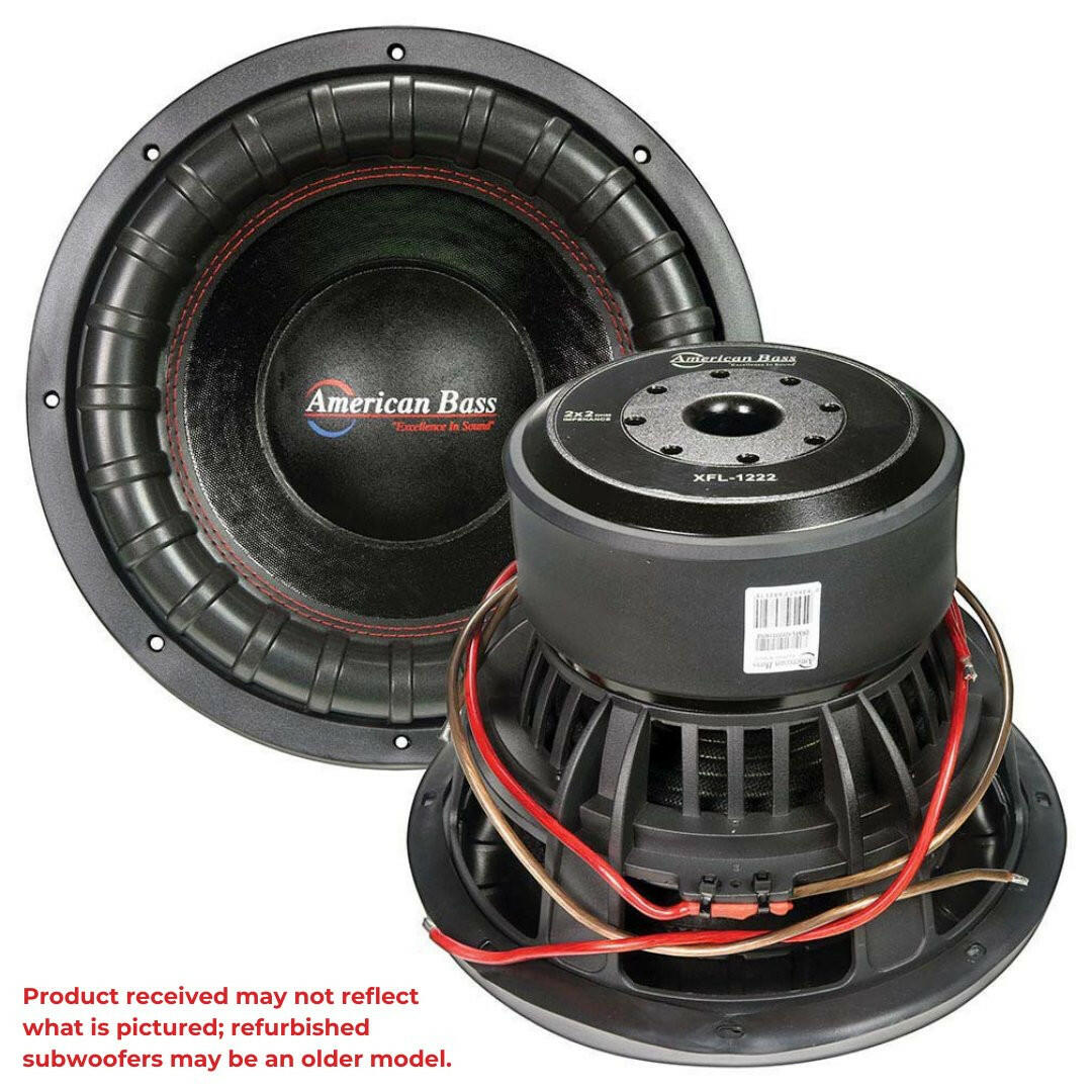 XFL 12" Subwoofer Refurbished - American Bass Audio