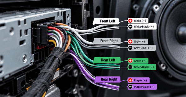 Car Speaker Wire Colors: How to Identify Positive, Negative, and Every Channel Behind Your Stereo