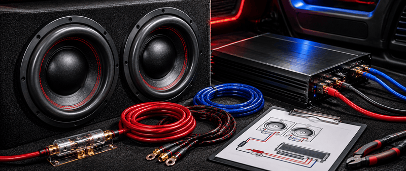 How to Match & Wire Subwoofers to an Amp: Specs & Wiring Guide