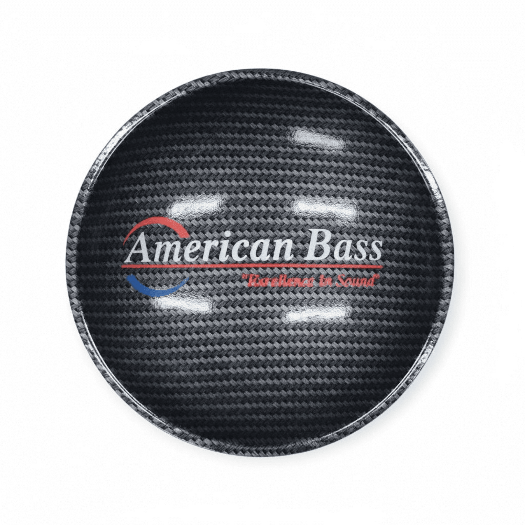 American Bass 6 - Inch Black Carbon Beauty Cap - American Bass Audio