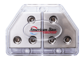 American Bass AB - DB2040 — 0 Gauge Power Distribution Block - American Bass Audio