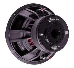 Big Bass Bundle — 2x XFL 15" Subwoofer + VFL REBEL-5000.1 Amplifier - American Bass Audio