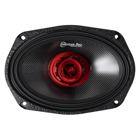 Biker Rebel Bundle — 2x Biker 6x9" Midrange + VFL Rebel REBEL-900.4 Amplifier - American Bass Audio