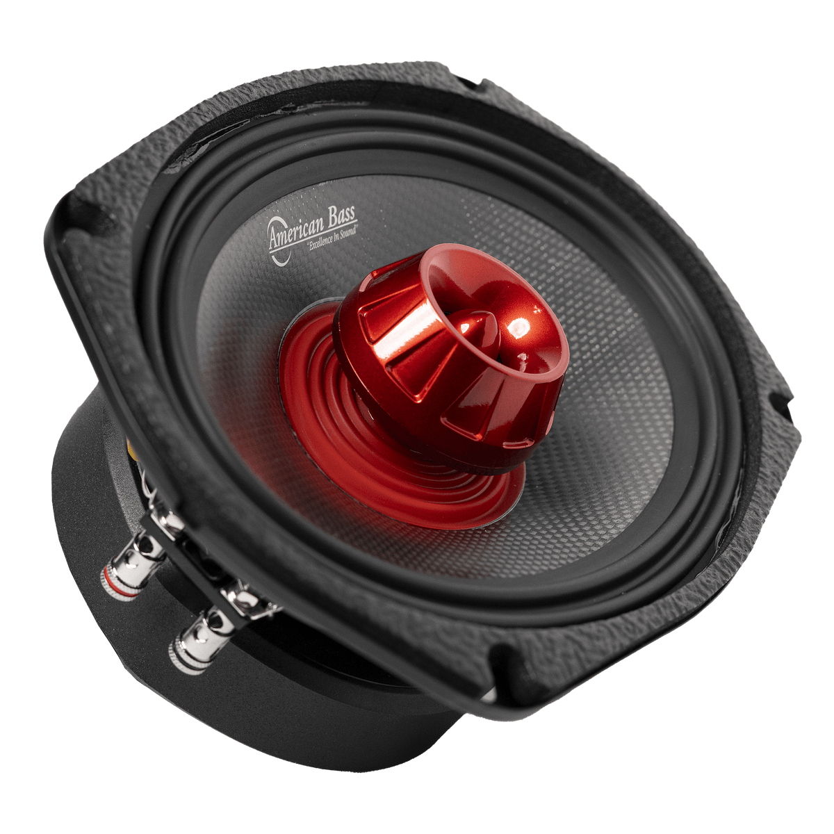 Biker Rebel Bundle — Biker Series 6x9" Midrange Speaker, carbon fiber cone