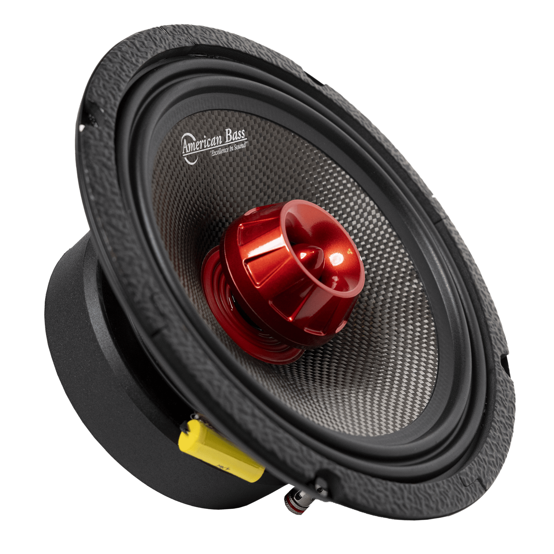 Biker Rebel Bundle — Biker Series 8" Midrange Speaker, carbon fiber cone