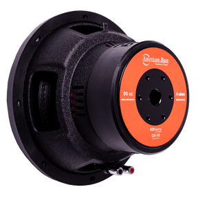 Ground Pound Bundle — 2x DX 10" Subwoofer + VFL Rebel REBEL-3000.1 Amplifier - American Bass Audio