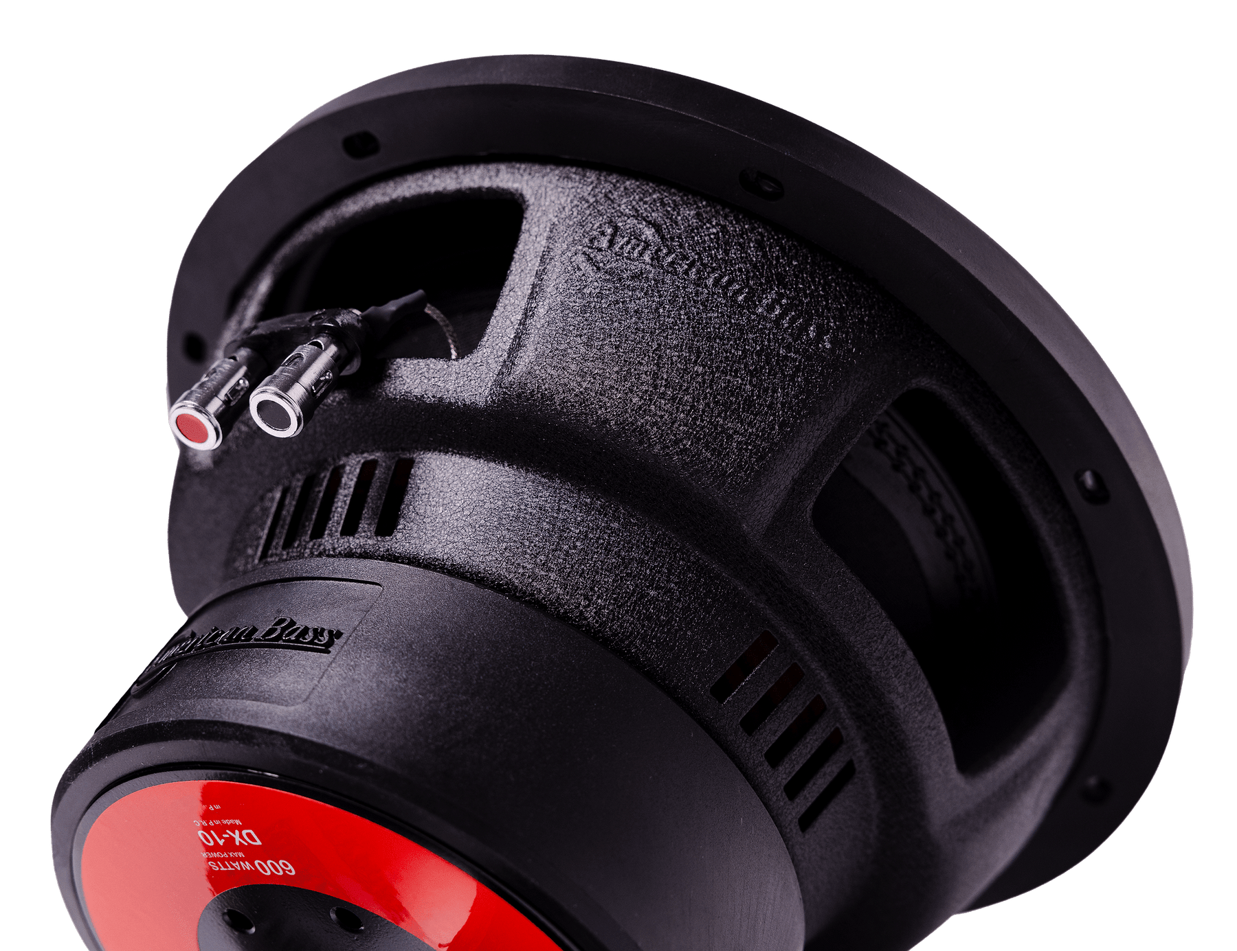 Ground Pound Bundle — 2x DX 10" Subwoofer + VFL Rebel REBEL-3000.1 Amplifier - American Bass Audio