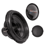 King 15" Subwoofer Recone Kit components for restoring deep bass and sound clarity by American Bass.
