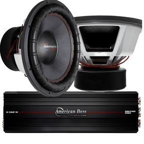 Power Pack: 2 VFL Comp Signature 18 Subwoofers + Godfather Comp 11D Amplifier - American Bass Audio