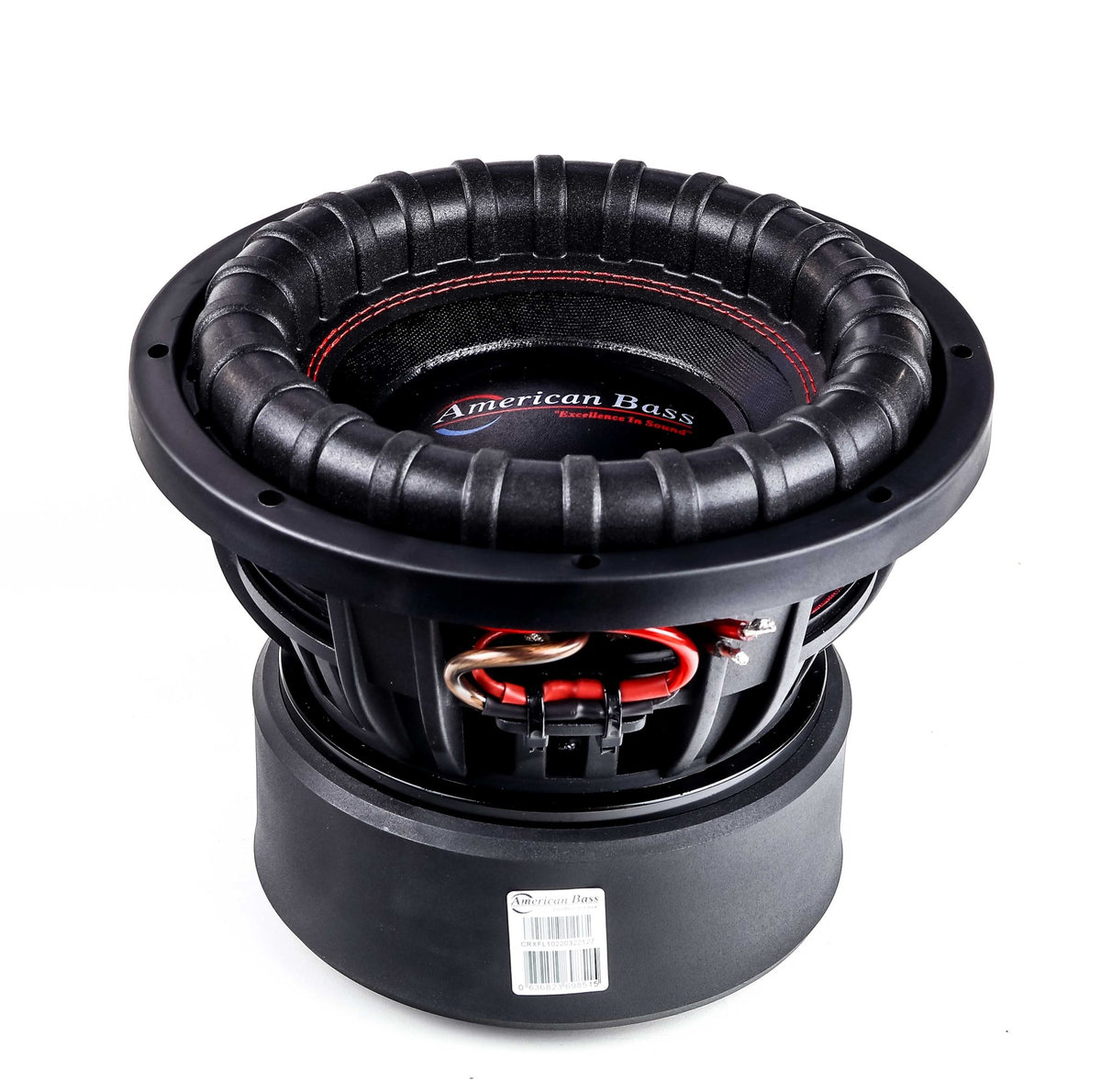 Power Pack: 2 XFL 10” Subwoofers + VFL Stealth 5500.1D Amplifier Bundle - American Bass Audio