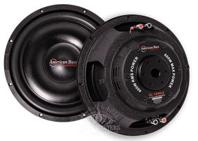 SL 12″ Car Subwoofer | 300 Watts RMS | Single Voice Coil 4 Ohm (Shallow Mount) - American Bass Audio