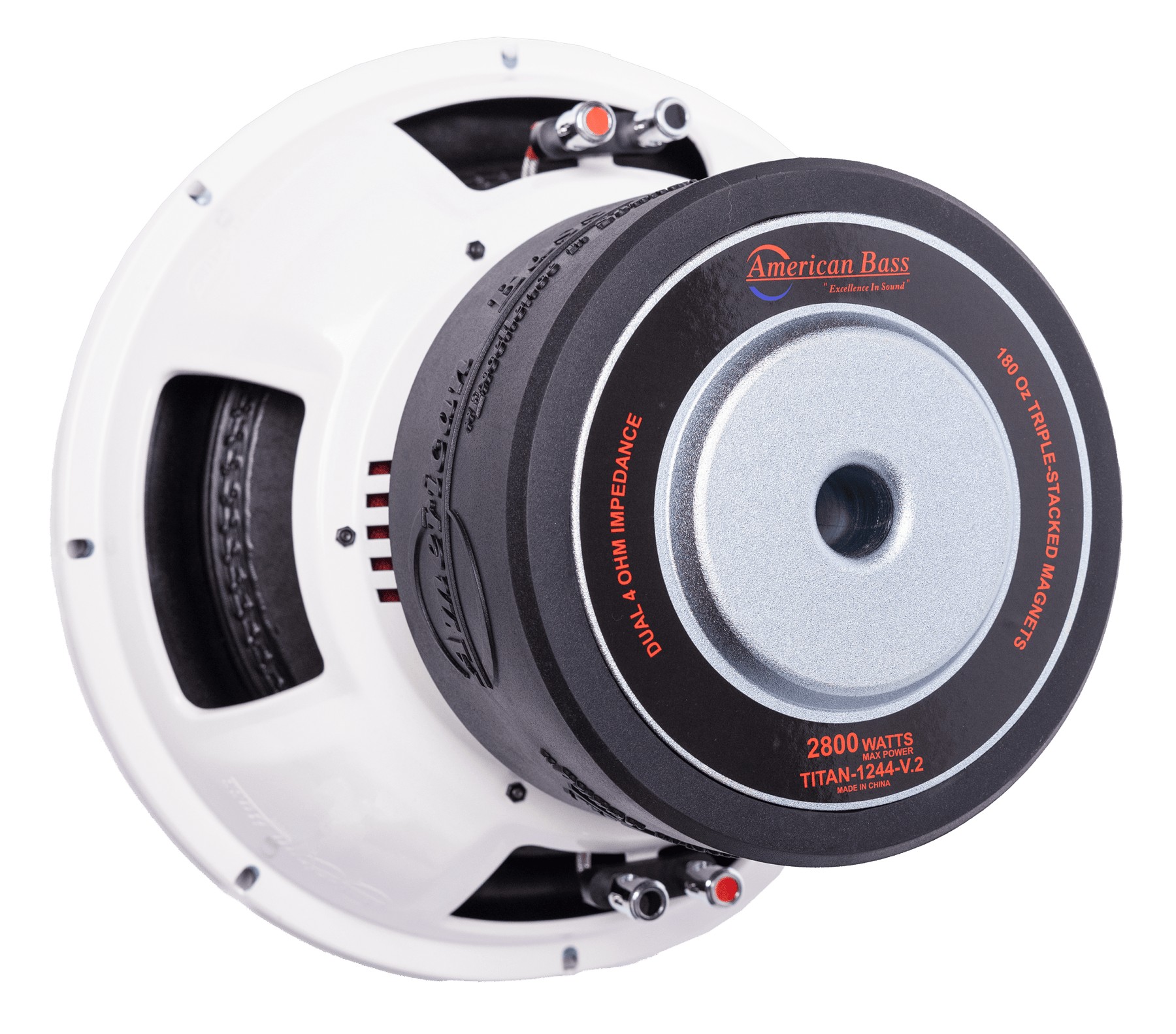 TITAN 12″ Car Subwoofer | 800 Watts RMS | Dual Voice Coil 4 Ohm - American Bass Audio