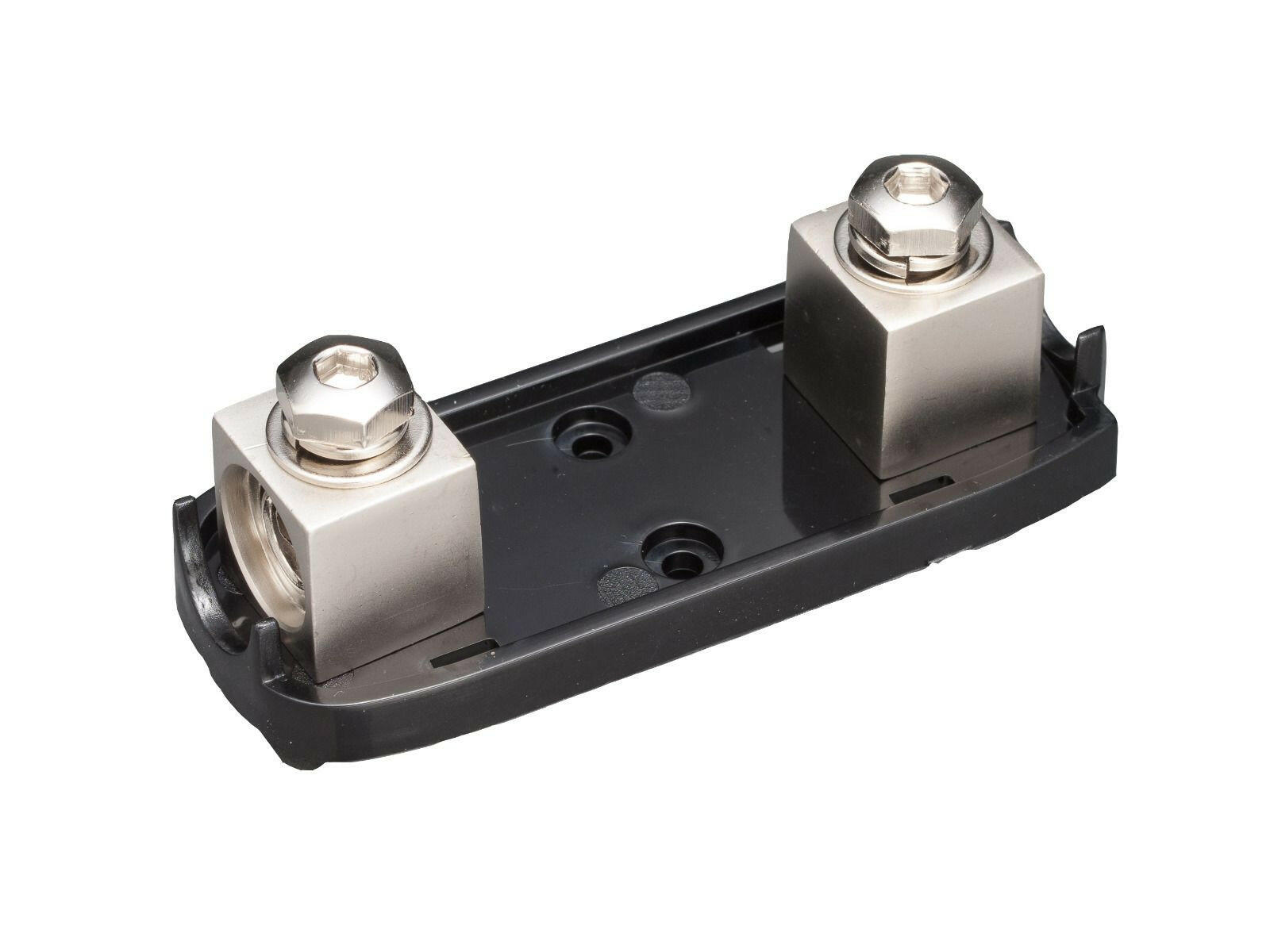 Lord Of Bass 4 Gauge AGU Fuse Holder + 5 Pack 100A AGU Fuses - 12V Inline Car Audio