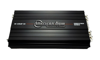 American Bass Godfather 5D Class D High Performance Digital Monoblock Amplifier