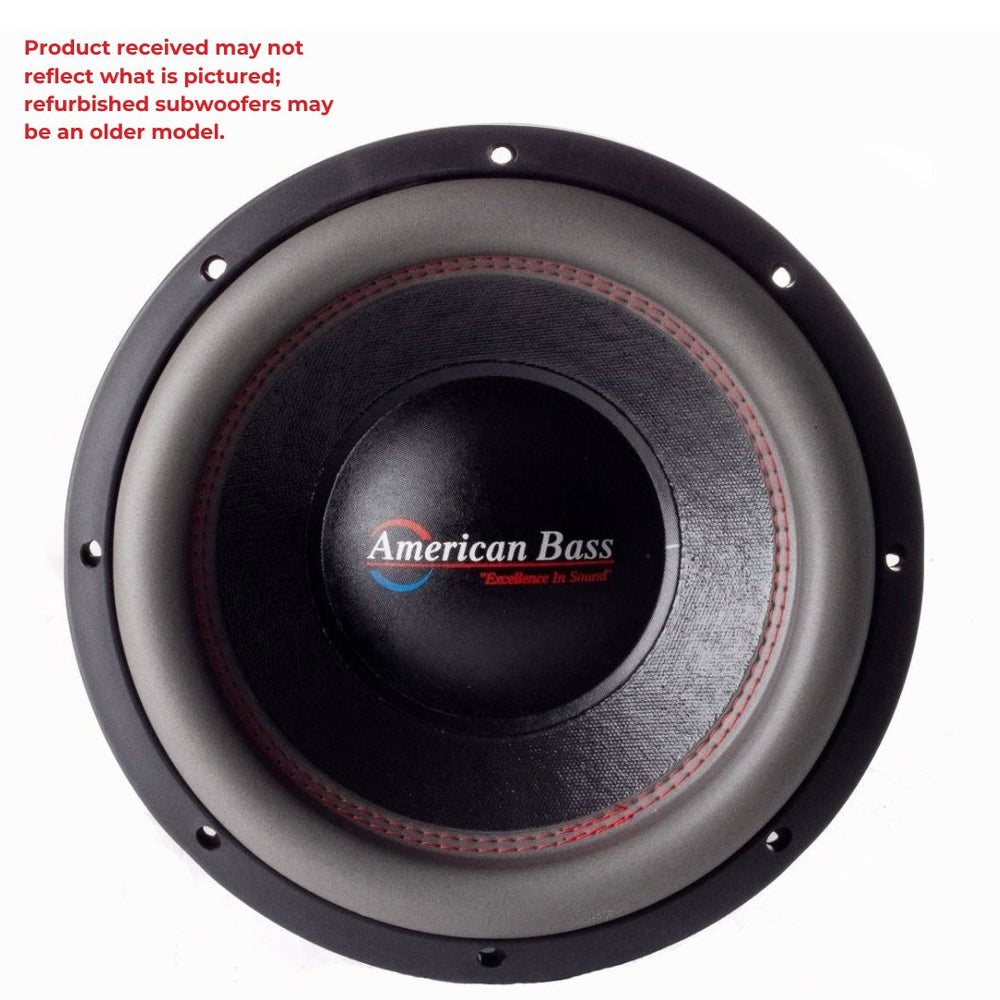 Hd 18 Subwoofer Car Audio Equipment American Bass 6687